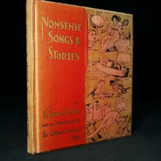 1895 Nonsense Songs And Stories Edward Lear Illustrations Humour Funny