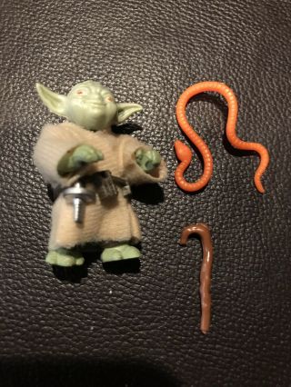 Star Wars Vintage Yoda Orange Snake Version Action Figure Loose/complete