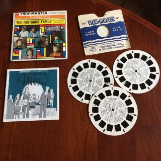Vintage View - Master 3 - Reel Set The Partridge Family Complete Booklet Euc A81
