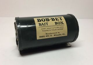 Vintage Bob - Bet Metal Bait Box/ Belt Bait Holder