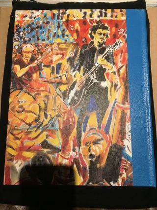 Genesis Publications Ronnie Wood ARTIST Signed Book & KEITH RICHARDS Art Print 7