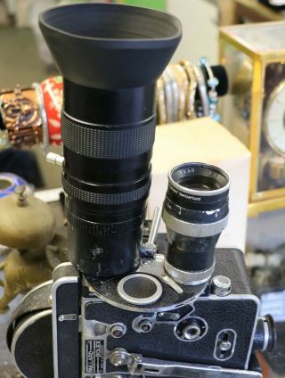 Vintage H16 Replex Paillaris Bolex 16mm Camera
