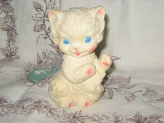 Vintage Rubber Baby Squeaky Toy Cat/kitten  Great