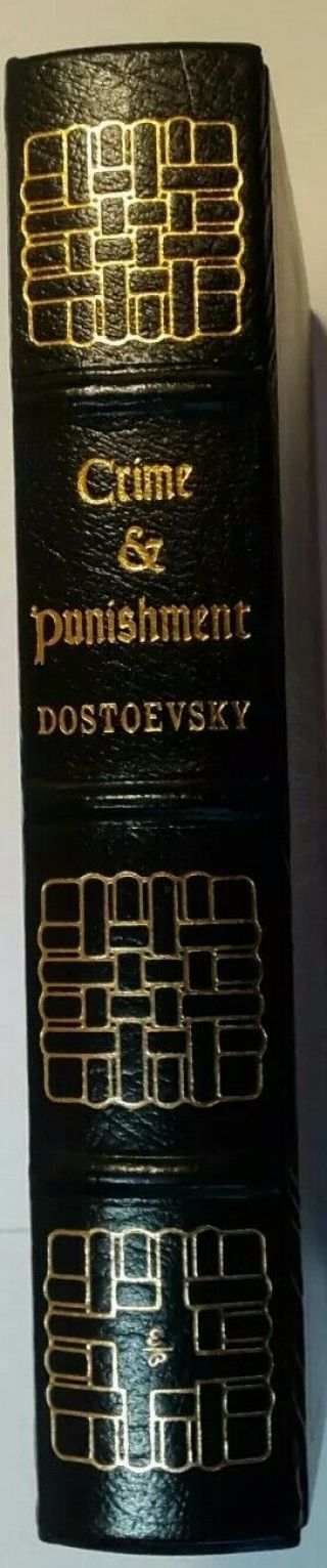 Crime & Punishment,  Dostoevsky,  Fine Full Leather,  Easton Press (bkn67)