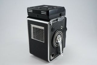 GOOD Rolleiflex 2.  8F 120mm TLR Film Camera w/ Zeiss Planar 80mm f2.  8 4
