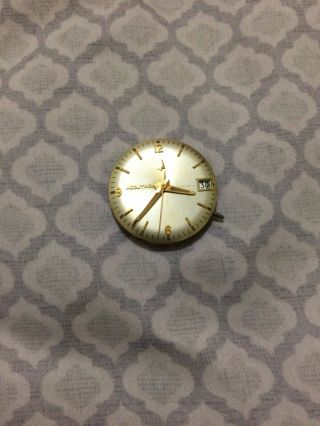 Vintage Bulova Accutron Wristwatch Movement Cal.  2181 For Parts/project