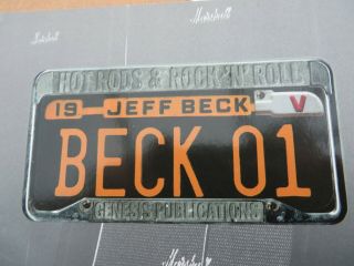 Jeff Beck BECK01 Genesis Publications Signed Deluxe Ltd of 350 LOW NO. 4