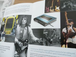 Jeff Beck BECK01 Genesis Publications Signed Deluxe Ltd of 350 LOW NO. 5