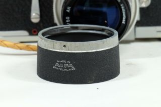 Alpa Model 6 Camera with 50mm f1.  8 Switar and HOOD 6
