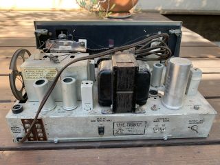 Vintage 1950s Fisher 90 - R Mono Tuner Project Some Tubes Needs Work 8