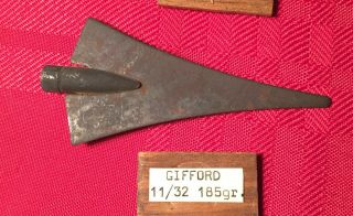 Gifford 11/32 185gr Vintage Broadhead Arrow Archery