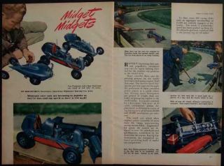 1946 Tether Race Cars Dooling Vintage Pictorial