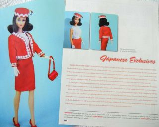 6p History Article,  Pics - Vtg Japanese Barbie Exclusive Dolls & Outfits