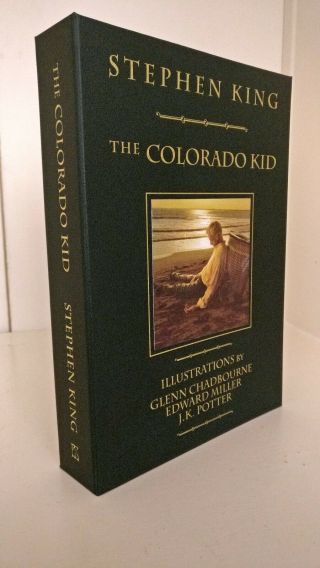 Stephen King The Colorado Kid Signed,  Limited 25/33 Ps Publishing Traycased