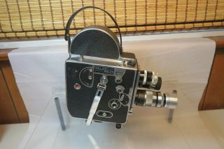 Paillard Bolex 3 - Lens 8mm Movie Camera - Switzerland