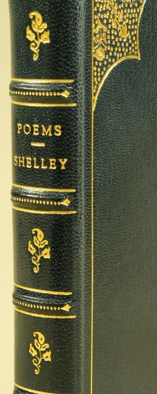 Poems Shelley 1st First Folio Society Edition 1949 Fine Signed Binding 3