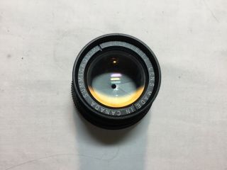 Leica Leitz Summacron - M 1:2 50 lens and box 3