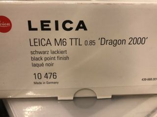 leica m6 TTL 0.  85 Dragon 2000 6