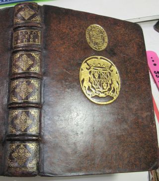 INDES ORIENTALES ET OCCIDENTALES/1665/RARE 1st Ed/GIOVANNI P.  MAFFEI/FINE LEATHER 4