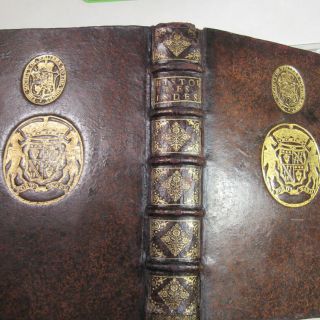 INDES ORIENTALES ET OCCIDENTALES/1665/RARE 1st Ed/GIOVANNI P.  MAFFEI/FINE LEATHER 8