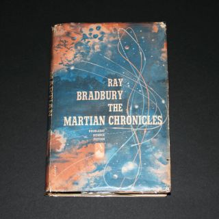 Ray Bradbury - The Martian Chronicles 1st First Edition Signed Book 1950 Rare