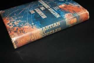 RAY BRADBURY - THE MARTIAN CHRONICLES 1st First Edition SIGNED Book 1950 RARE 3