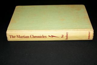 RAY BRADBURY - THE MARTIAN CHRONICLES 1st First Edition SIGNED Book 1950 RARE 9