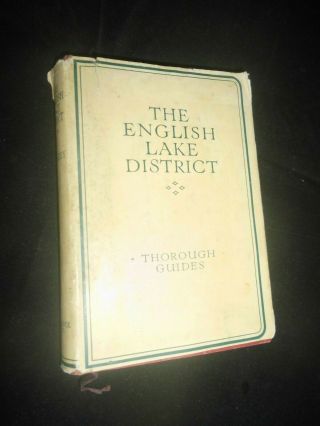 The English Lake District Thorough Guides 13th Edition With All Maps Dustjacket