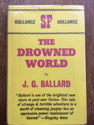 J G Ballard The Drowned World 1st Uk Edition Hardback In