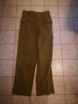 Vintage Idf Israel Army Golani Aleph Uniform Pants Size Small,  Gift