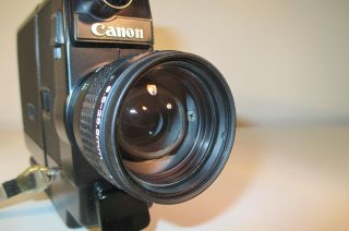 Canon 310xl 8 type 8mm movie camera 8.  5 - 25.  5mm f/1.  0 6
