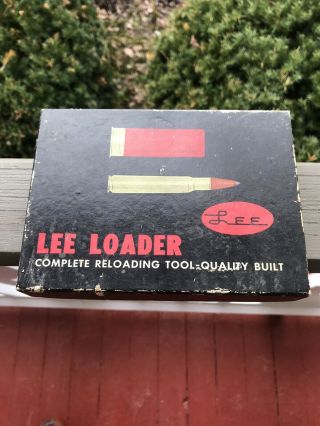 Lee Loader Hand Loader For 7.  7 Mm J A P Arisaka Vintage Pre - Owned