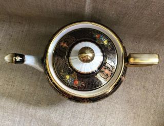 Vintage Noritake M Teapot Hand Painted Circa 1920s Gorgeous Vibrant Rich Colors 3