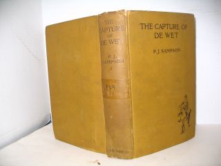 The Capture Of De Wet Boer General So.  Africa Vintage Book Illustrated 1915