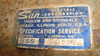 1967 - 1973 SUN SPECIFICATION SERVICE SHEET BOX & CARDS CHEVY FORD MOPAR VINTAGE 5