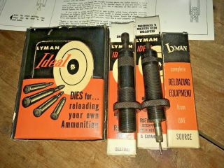 6mm 244 Remington Lyman Ideal Shell Resizer Die Sizing/resizing Reloading Set