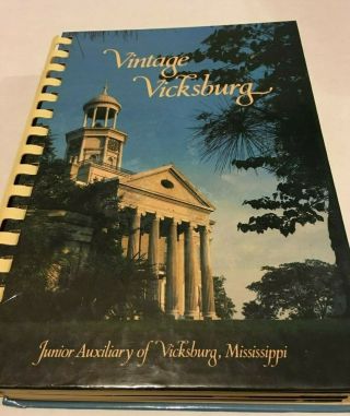 Vintage Vicksburg Cookbook (1985,  Hardcover)