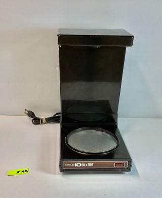 Vintage Norelco Dial - A - Brew 10 Cup Coffee Maker Base Only.  No Carafe (p4x)