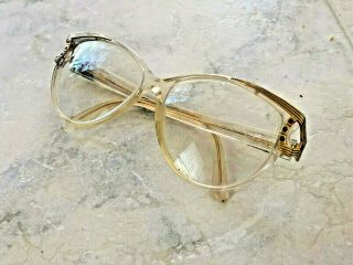 Vintage Valentino Eyeglass Frame/clear - 76 537 56/15 135m (p1)