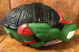 Vintage 1991 TMNT Teenage Mutant Ninja Turtles Sewer Sports Football Raphael 2