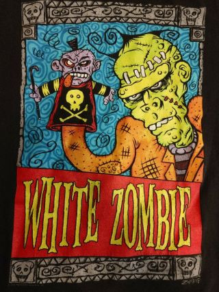 Vintage 1998 White Zombie Tour Shirt Large