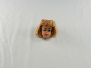Vintage Barbie 1966 American Girl Blonde Long Hair Doll Head 1070 Tlc