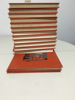 1949 Vintage Complete 14 Volume Set - Childcraft Children ' s Hardcover Orange 4