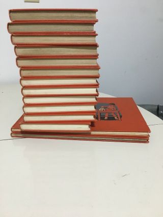 1949 Vintage Complete 14 Volume Set - Childcraft Children ' s Hardcover Orange 6