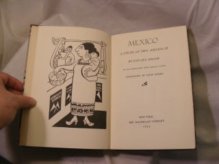 Diego Rivera Illustrations (1933) Mexico: A Study Of Two Americas: Stuart Chase