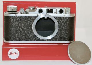 Leica Ii (d) 35mm Rangefinder Film Camera Body Only Great 1937 Germany