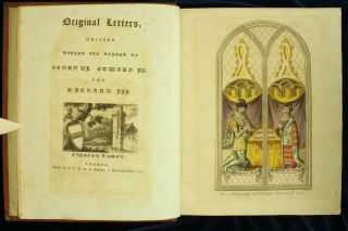 THE PASTON LETTERS 1787 - 1823 Fenn LETTERS 5 vols 4to Wars Roses 1STNR 3