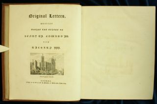 THE PASTON LETTERS 1787 - 1823 Fenn LETTERS 5 vols 4to Wars Roses 1STNR 5