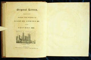 THE PASTON LETTERS 1787 - 1823 Fenn LETTERS 5 vols 4to Wars Roses 1STNR 6
