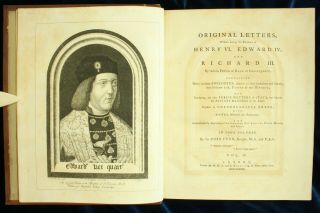 THE PASTON LETTERS 1787 - 1823 Fenn LETTERS 5 vols 4to Wars Roses 1STNR 7